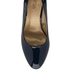 Navy Patent Eden Court Shoes | Lotus -Delux Shoes Shop navy patent eden court shoes lotus p13734 33116 medium