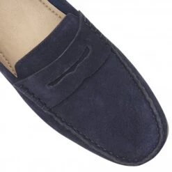 Navy Suede Addison Loafers | Lotus -Delux Shoes Shop navy suede addison loafers lotus p13237 31523 medium