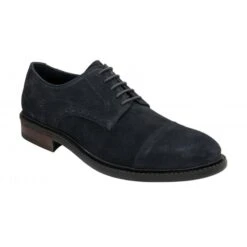 New Products 13 Navy Suede Lexton Lace-Up Shoes | Lotus