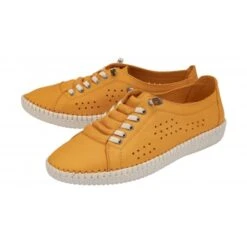 Orange Leather Kamari Casual Shoes | Lotus -Delux Shoes Shop orange leather kamari casual shoes lotus p13757 33182 medium