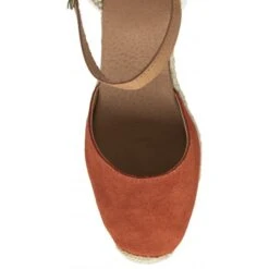 Orange Suede Antonella Espadrille Wedge Shoes | Lotus -Delux Shoes Shop orange suede antonella espadrille wedge shoes lotus p13346 31817 medium