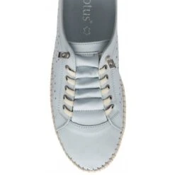 Pale Blue Leather Kamari Casual Shoes | Lotus -Delux Shoes Shop pale blue leather kamari casual shoes lotus p13759 33192 medium