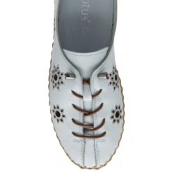 Pale Blue Leather Kristen Slip-On Shoes | Lotus -Delux Shoes Shop pale blue leather kristen slip on shoes lotus p13745 33164 medium