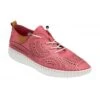Pink Leather Katya Casual Shoes | Lotus