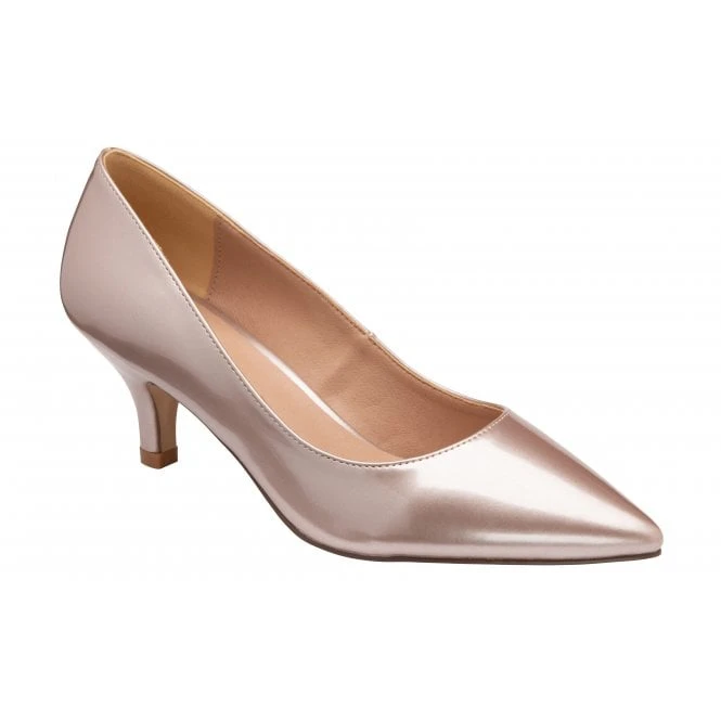 Pink Pearl Patent Rachel Kitten Heel Court Shoes | Lotus 3 Pink Pearl Patent Rachel Kitten Heel Court Shoes | Lotus