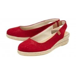 Red Anais Espadrille Wedge Shoes | Lotus 7 Red Anais Espadrille Wedge Shoes | Lotus -Delux Shoes Shop red anais espadrille wedge shoes lotus p13784 33330 medium