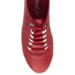 Red Leather Kamari Casual Shoes | Lotus -Delux Shoes Shop red leather kamari casual shoes lotus p13749 33176 medium