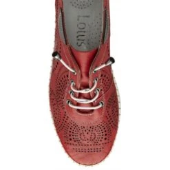 Red Leather Katya Casual Shoes | Lotus -Delux Shoes Shop red leather katya casual shoes lotus p13264 31288 medium