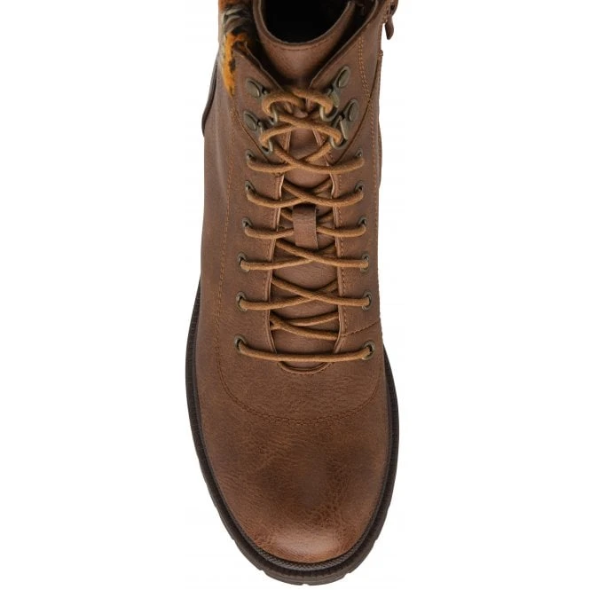 Tan Hickory Zip-Up Ankle Boots | Lotus 6 Tan Hickory Zip-Up Ankle Boots | Lotus - Image 4