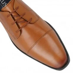 Tan Leather Euston Lace-Up Derby Shoes | Lotus -Delux Shoes Shop tan leather euston lace up derby shoes lotus p12856 29570 medium