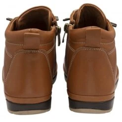 Tan Leather Frida Ankle Boots | Lotus -Delux Shoes Shop tan leather frida ankle boots lotus p13473 32114 medium