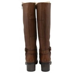 Tan Leather Jive Knee High Boots | Lotus -Delux Shoes Shop tan leather jive knee high boots lotus p13083 30715 medium