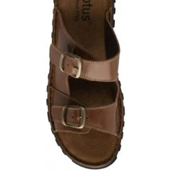Tan Leather Kenton Mule Open-Toe Sandals | Lotus -Delux Shoes Shop tan leather kenton mule open toe sandals lotus p13770 33236 medium