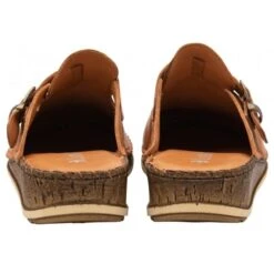 Tan Leather Kerry Round-Toe Mules | Lotus -Delux Shoes Shop tan leather kerry round toe mules lotus p13767 33219 medium