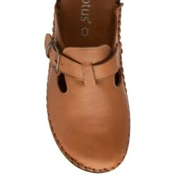 Tan Leather Kerry Round-Toe Mules | Lotus -Delux Shoes Shop tan leather kerry round toe mules lotus p13767 33220 medium