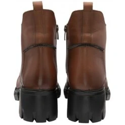 Tan Leather Lacie Heeled Ankle Boots | Lotus -Delux Shoes Shop tan leather lacie heeled ankle boots lotus p13439 32544 medium