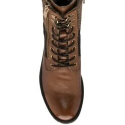 Tan Leather Oklahoma Zip-Up Ankle Boots | Lotus -Delux Shoes Shop tan leather oklahoma zip up ankle boots lotus p13426 32327 medium