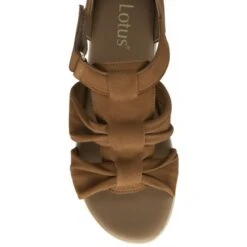 Tan Leather Santino Flat Open-Toe Shoes | Lotus 9 Tan Leather Santino Flat Open-Toe Shoes | Lotus -Delux Shoes Shop tan leather santino flat open toe shoes lotus p13277 31240 medium