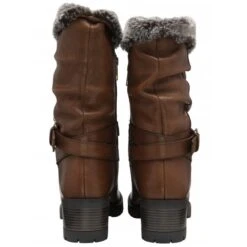 Tan Leather Sarah Mid-Calf Boots | Stressless By Lotus -Delux Shoes Shop tan leather sarah mid calf boots stressless by lotus p13103 30859 medium