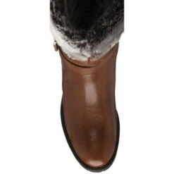 Tan Leather Sarah Mid-Calf Boots | Stressless By Lotus -Delux Shoes Shop tan leather sarah mid calf boots stressless by lotus p13103 30860 medium