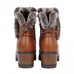 Tan Leather Suzy Ankle Boots | Stressless By Lotus -Delux Shoes Shop tan leather suzy ankle boots stressless by lotus p12810 29501 medium