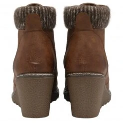 Tan Philomena Wedge Ankle Boots | Lotus -Delux Shoes Shop tan philomena wedge ankle boots lotus p13096 30819 medium