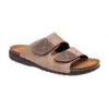Taupe Textile Jeff Sandals | Lotus