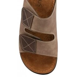 Taupe Textile Jeff Sandals | Lotus 9 Taupe Textile Jeff Sandals | Lotus -Delux Shoes Shop taupe textile jeff sandals lotus p12928 30230 medium