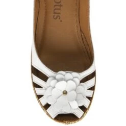 White Leather Caria Slingback Shoes | Lotus -Delux Shoes Shop white leather caria slingback shoes lotus p13606 32916 medium