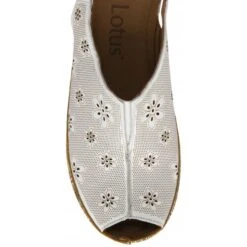 White Leather Deniz Wedge Shoes | Lotus -Delux Shoes Shop white leather deniz wedge shoes lotus p13703 32932 medium