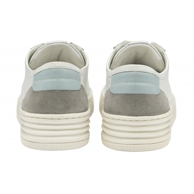 White Leather Sylvia Lace-Up Trainers | Stressless By Lotus 5 White Leather Sylvia Lace-Up Trainers | Stressless By Lotus - Image 3