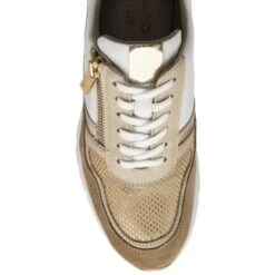 White & Natural Leather Sammie Casual Trainers | Stressless By Lotus -Delux Shoes Shop white natural leather sammie casual trainers stressless by lotus p13621 33076 medium